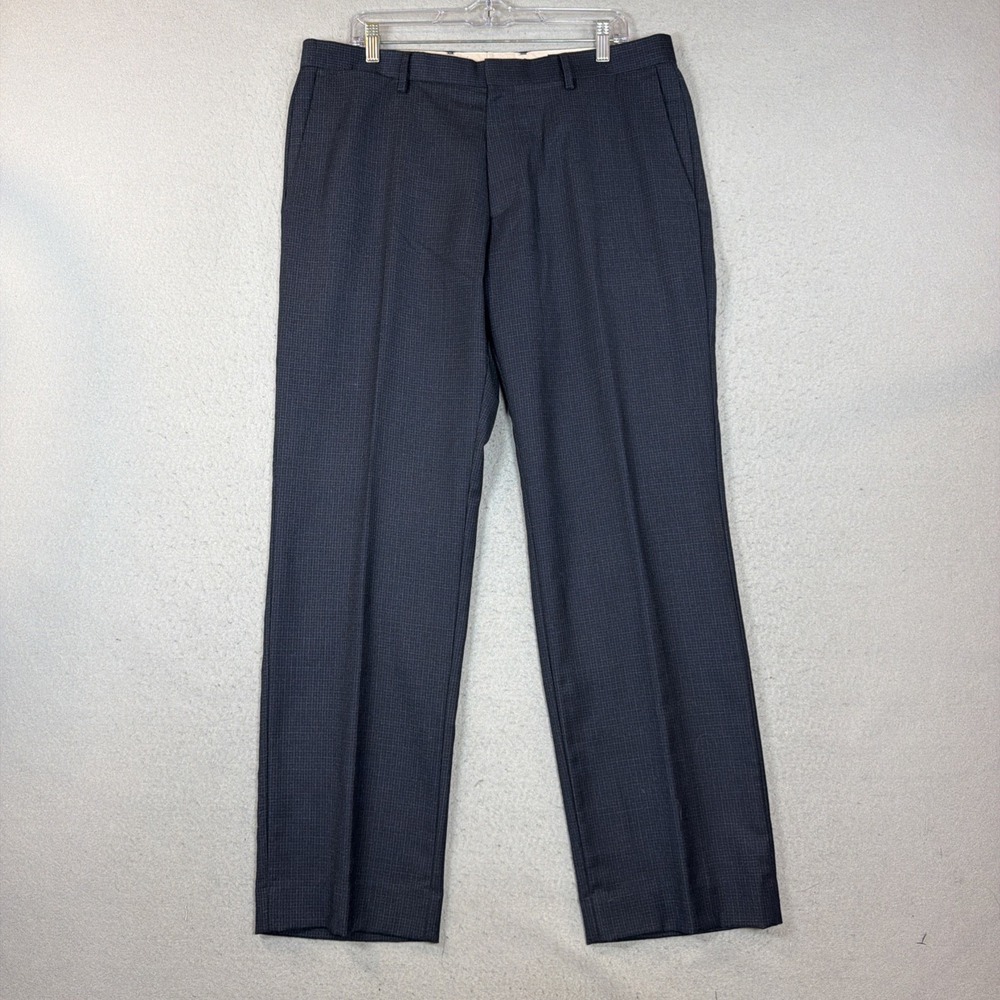 Banana Republic Tailored Slim Fit Dress Pants Wool Blend Men Size 35/32